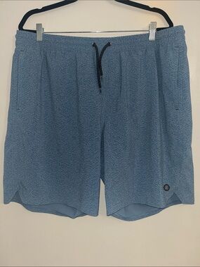 Men's Free Fly Tidal Flow Print Stormy Sea Reverb Shorts